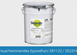 Feuerhemmendes Epoxidharz Sicomin SR1122